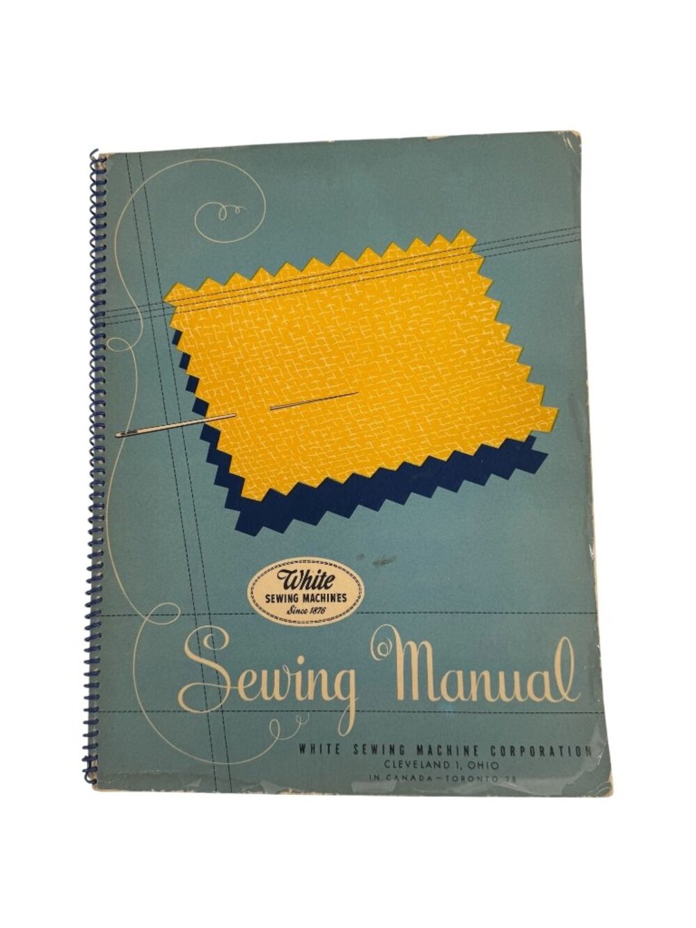 White Sewing Machines Manual 1947 Sewing Guide Instructions Vintage